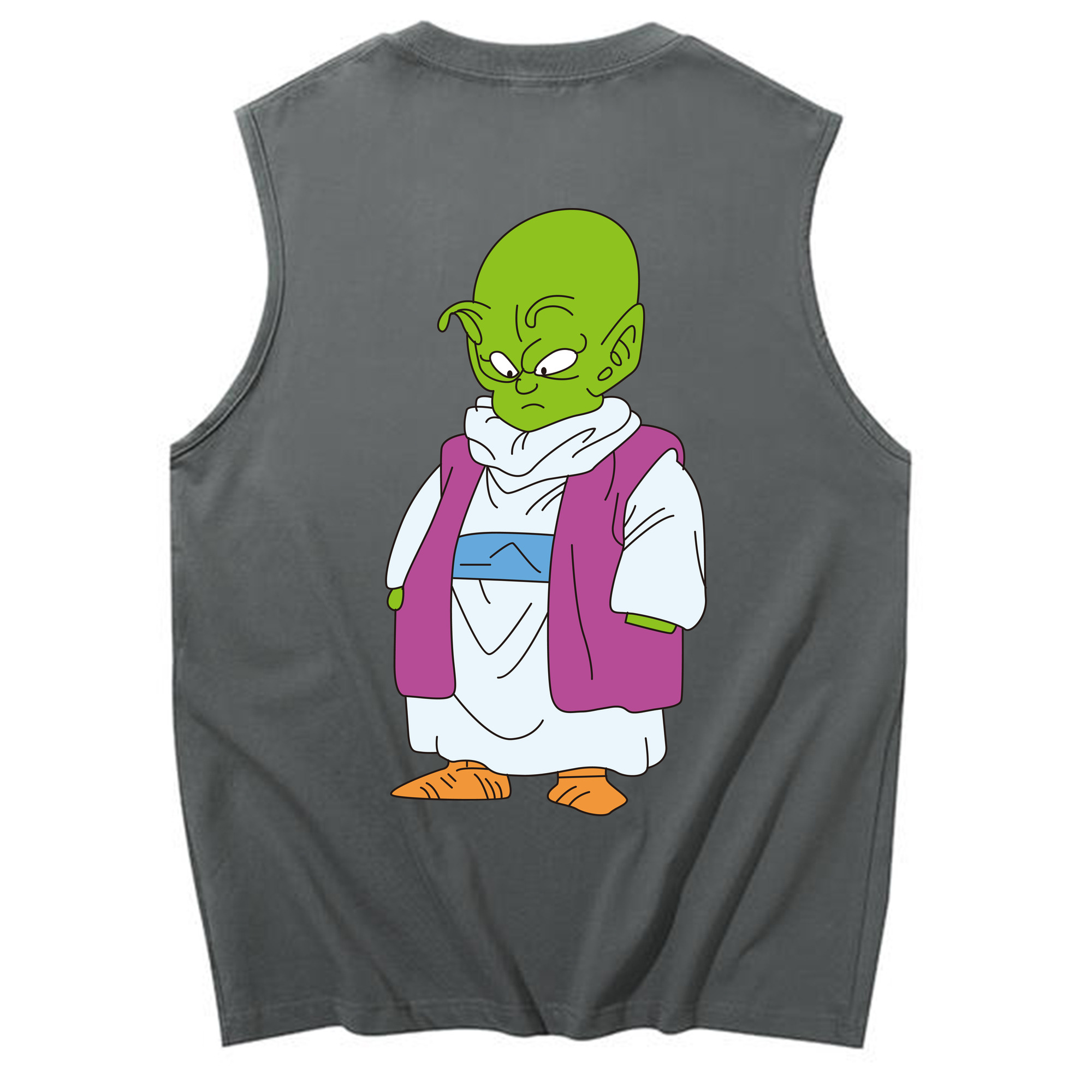 （画像用） ドラゴンボール ピッコロ DRAGON BALL Piccolo コットン100％タンクトップ（背面プリント）